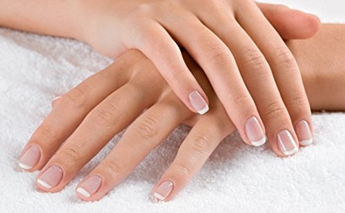 2in1 Garlic Nail Hardener & Lemon Nail Whitener, and Nail Strengthener for Thin Nails and Growth Base Coat Nail Polish Set - Endurecedor de Uñas, 0.47 Fl oz each (2 Pack) Mix