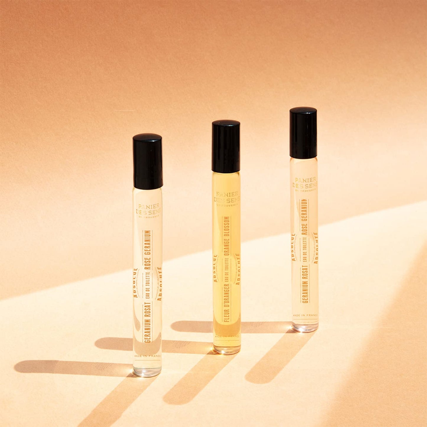 Panier des Sens - Rose Roll-on Eau de Toilette 0.3 Floz โ Floral & Feminine Fragrance - Mini Perfume for Women - Parfum Crafted in Grasse, France - Daily Use - Light Travel Perfume