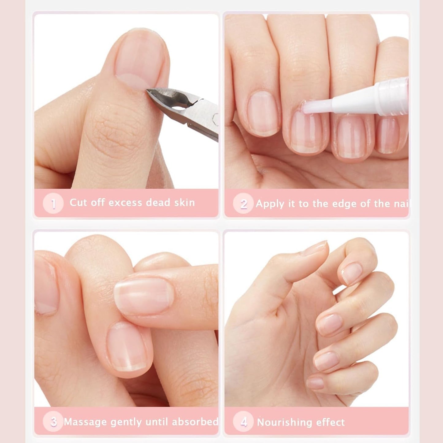 Shana Paris Nail ๐๐ซ๐จ๐ฐ๐ญ๐ก Oil, Radiant Nail ๐๐ซ๐จ๐ฐ๐ญ๐ก Oil Pen for Moisturize Strengthen Nails Care, Cuticle Oil for Nails Finger Edge Manicure Nourishing (3pcs, 2ml)