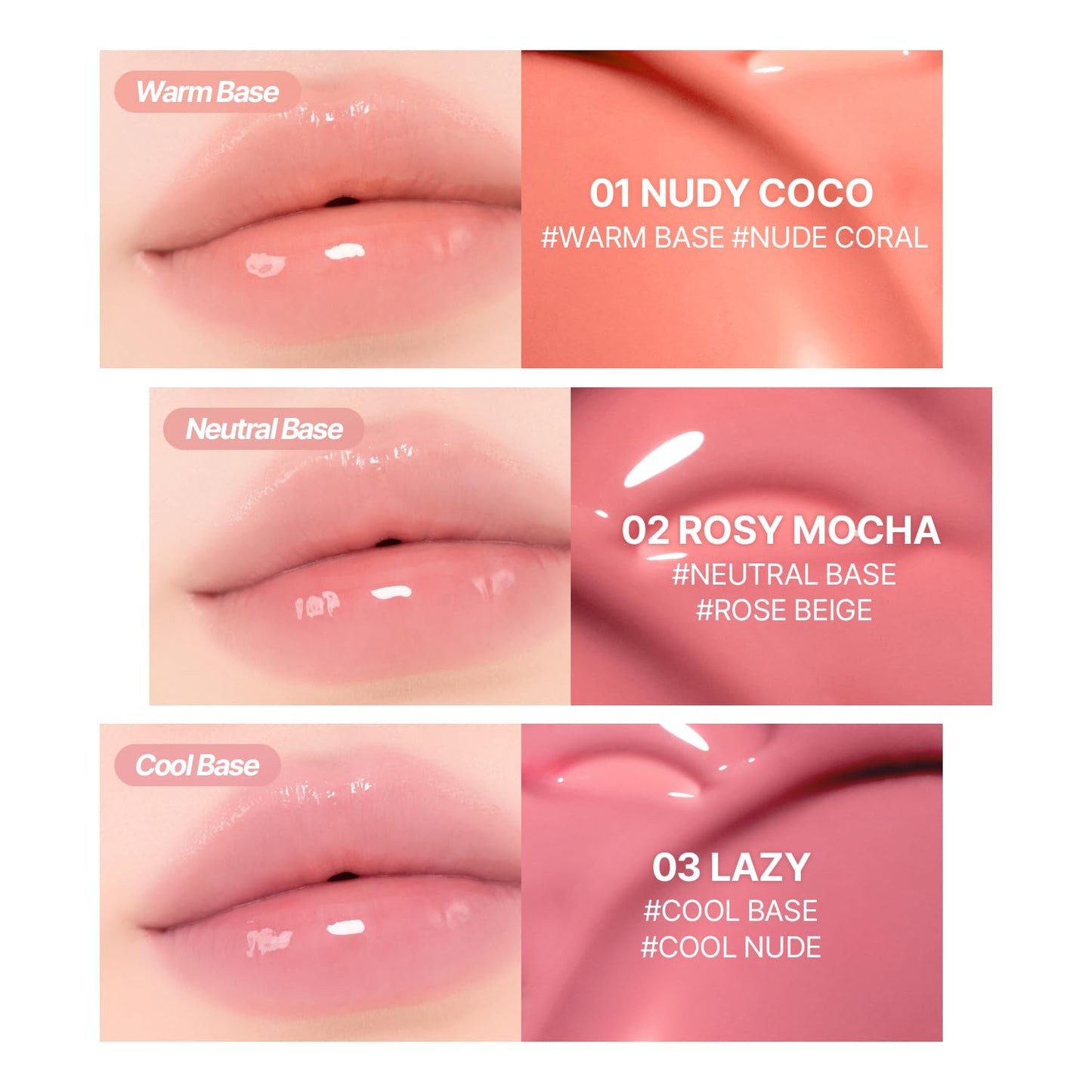 2aN Glaze Bouncing Tint โ Lightweight, Moisturizing Lip Tint with High-Shine Finish, Smooth, Light Plumping, Comfortable Wear, Korean Makeup (Peach Chou, 0.16 oz)
