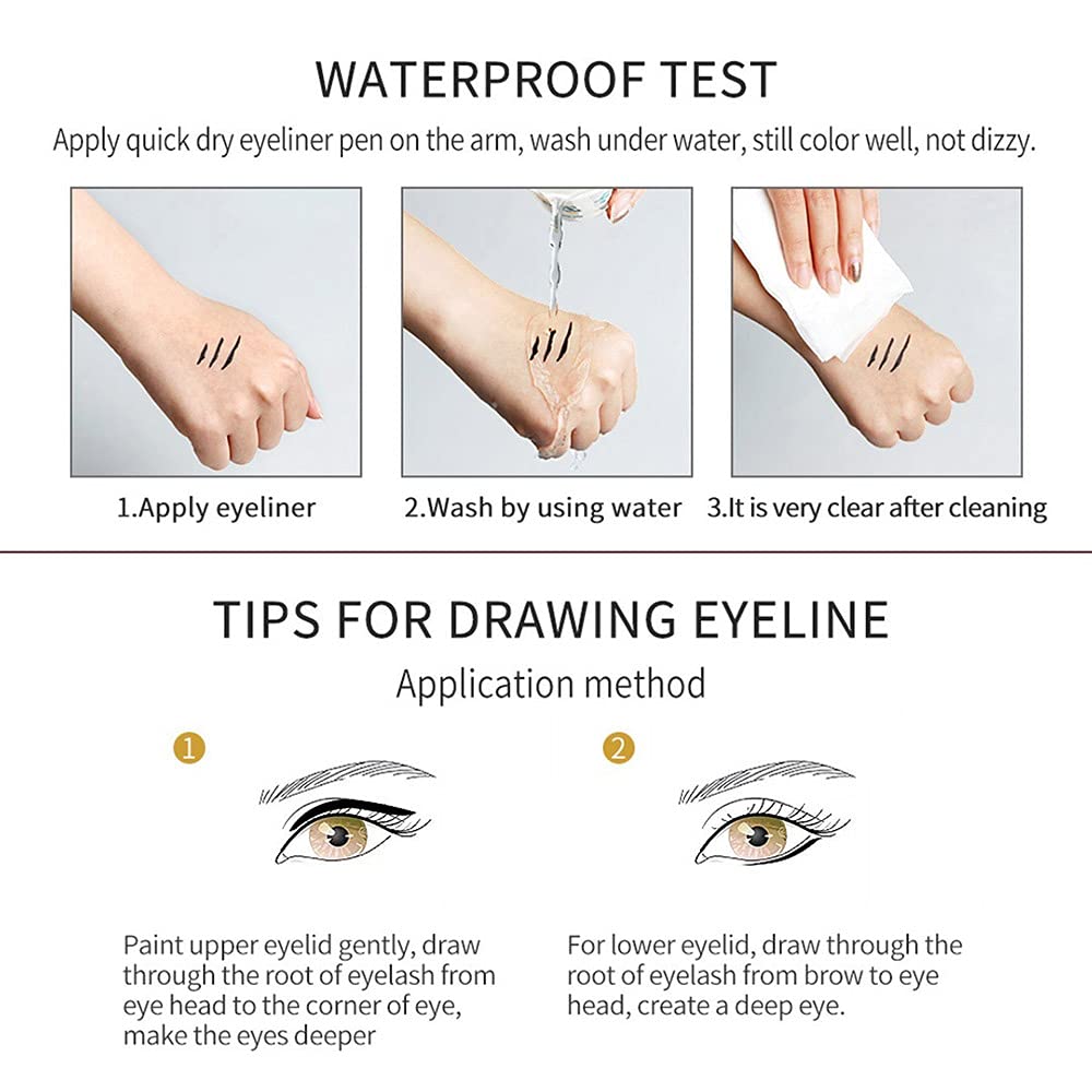 Kaely 12Pcs Glitter Gel Eyeliner Pencil Set for Women, Color Colorful Eye Liner Waterproof Smudge Proof, High Pigmented Eye Makeup Liners, lapiz de ojos delineador de ojos contra el agua, 02
