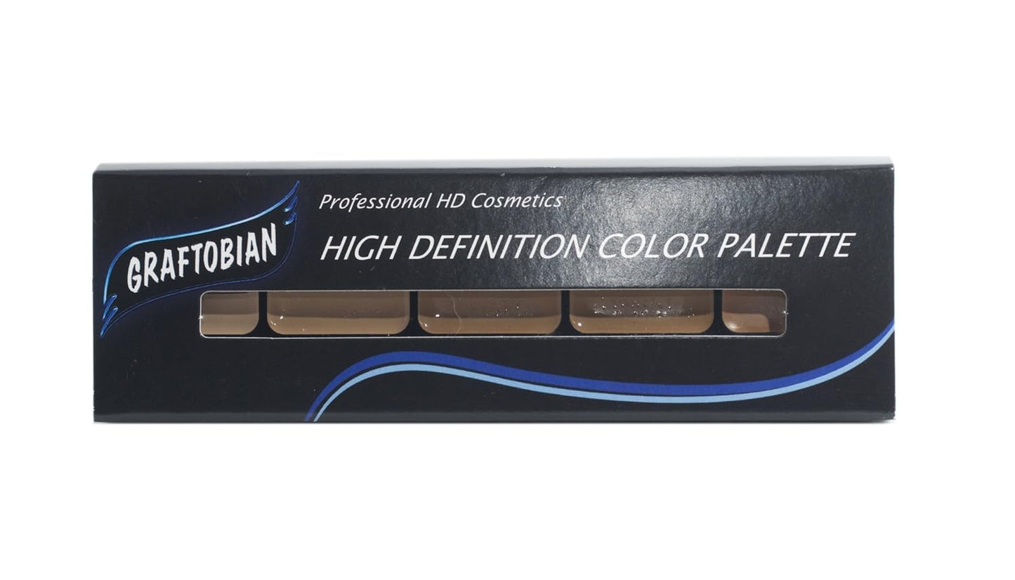 HD High-Definition Glamour Creme Palette, Warm #1