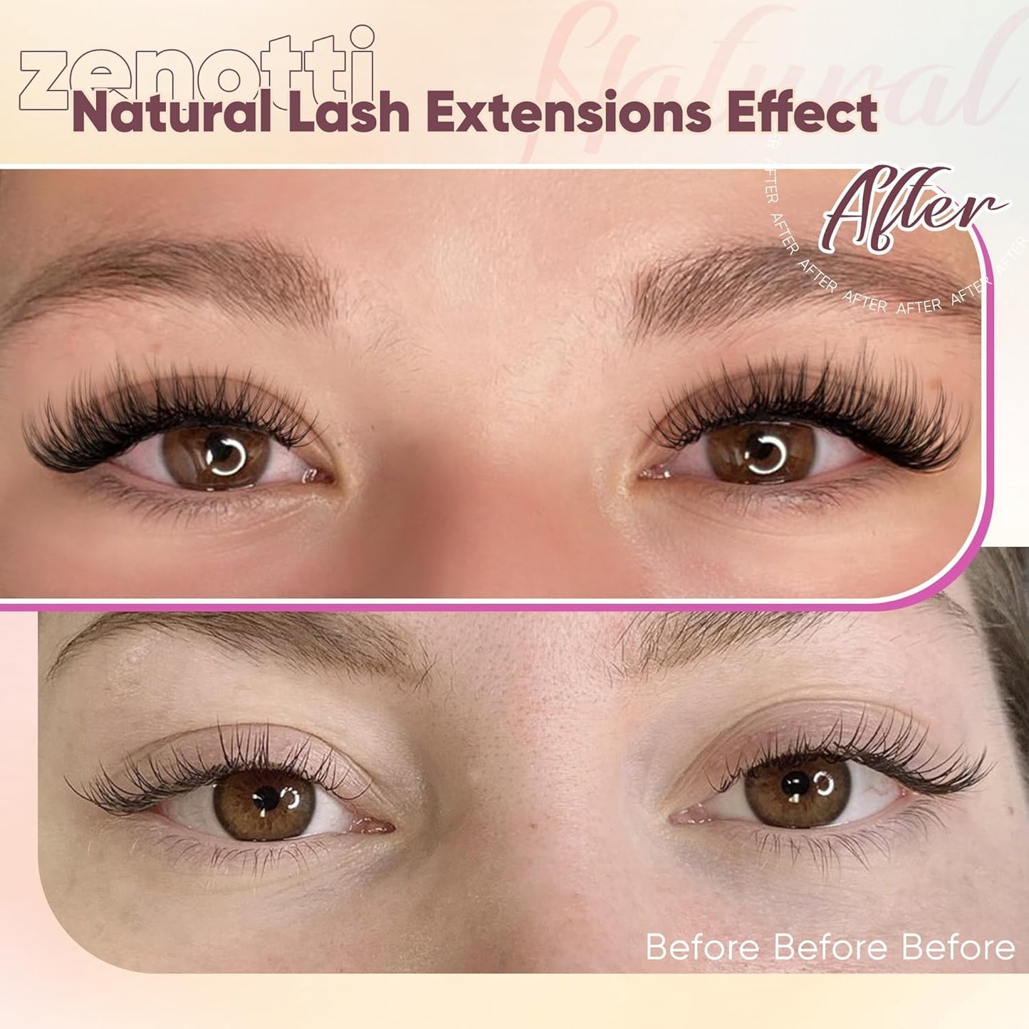 Lash Clusters Natural Look Cluster Eyelash Extensions Wispy Lashes Extensions 8-16mm DIY Individual Lashes 180PCS Thin Band Eyelashes Cluster by zenotti