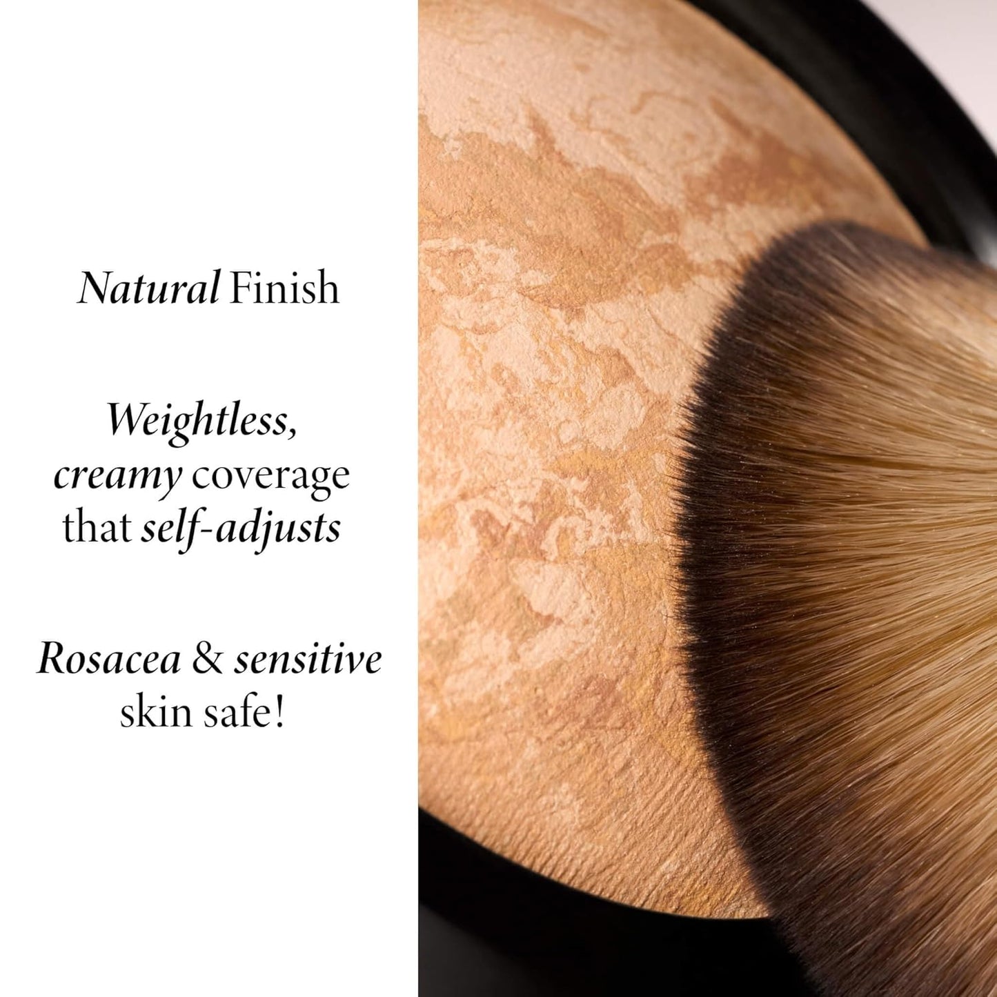 LAURA GELLER NEW YORK Award-Winning Baked Balance-n-Brighten To Go Color Correcting Powder Foundation - Fair - Buildable Light to Medium Coverage - Demi-Matte Natural Finish