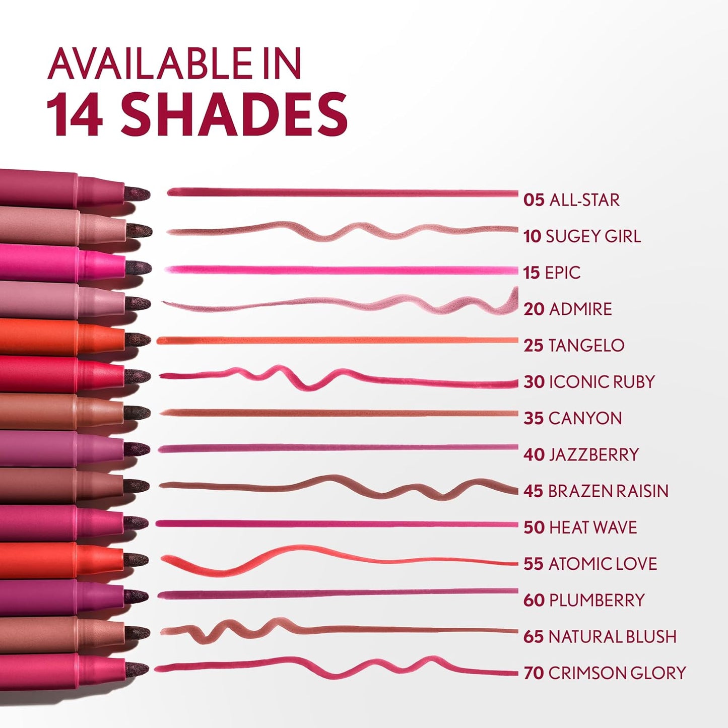 COVERGIRL Outlast, 05 All-Star, Lipstain, Smooth Application, Precise Pen-Like Tip, Transfer-Proof, Satin Stained Finish, Vegan Formula, 0.06oz