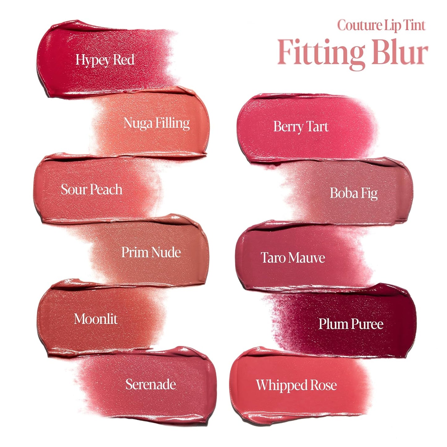 Espoir Couture Lip Tint Fitting Blur #4 Prim Nude 0.14oz | Soft and Creamy Color for Blurry Lip Look | Smudge-Proof Fixing Lip Stain | Lightweight and Comfortable Matte Finish