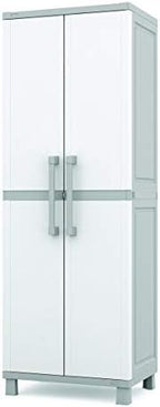 Keter Storage Cabinet with Doors and Shelves by Unknown