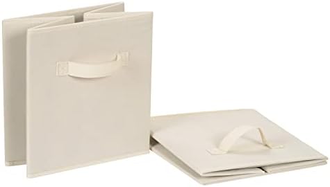 Amazon Basics Collapsible Fabric Storage Cube Bins Organizer - Image 3