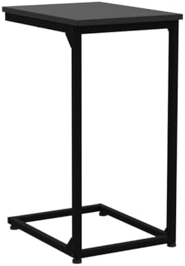 AMHANCIBLE C Shaped End Table Set of 2, Couch Side Table that Slide Under - Image 5