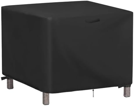Outdoor Ottoman Square Table Cover by Jungdaoutdoorfurniturecover