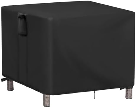 Outdoor Coffee Table Cover Rectangle, 36 Inch Waterproof Patio Table Covers by Jungdaoutdoorfurniturecover