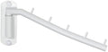 Alise Swing Clothes Hanger Rack, Swivel Garment Hanger Wall Mount by Alise