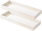 2Pcs Desk Drawer Storage Tray, Nightstand Organizer, Jewelry Display - Image 2