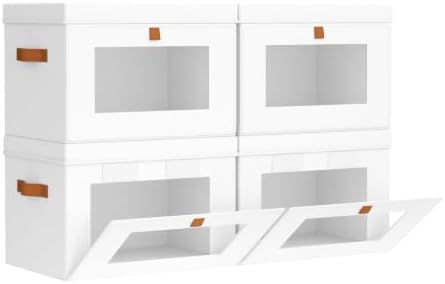 Homsorout Small Closet Storage Bins by Homsorout