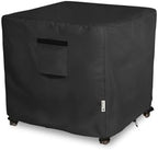 Patio Ottoman Cover, 32W x 32D x 18H inch, Waterproof Square Patio Small Side by Aacabo
