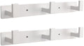 Coat Rack, Heavy Duty Stainless Steel 3 Tri Coat Hook Hanger, Wall Mounted Wall by Vanloory