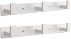 Coat Rack, Heavy Duty Stainless Steel 3 Tri Coat Hook Hanger, Wall Mounted Wall by Vanloory