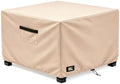 Patio Square Table Cover, 32Wx32Dx16H Inches 100% Waterproof Heavy Duty Outdoor by FinibokoFurnitureCovers