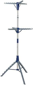 Honey-Can-Do 2-Tier Tripod Clothes Drying Rack, Chrome Steel - Image 3
