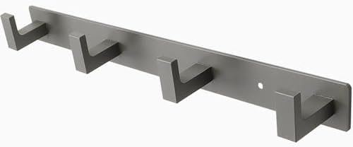 Coat Rack, Heavy Duty Stainless Steel 4 Tri Coat Hook Hanger, Wall Mounted by Vanloory