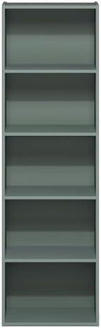 Furinno LUDER Book Shelf, 5-Tier Bookshelf, Bookcase - Image 7