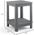 Keter Deluxe Adirondack Side Table - Image 3