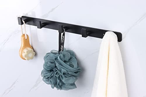 Coat Rack, Heavy Duty Stainless Steel 5 Tri Coat Hook Hanger, Wall Mounted Wall - Image 2