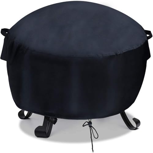 Velfree41-44inch Fire Pit Cover Round by Velfree