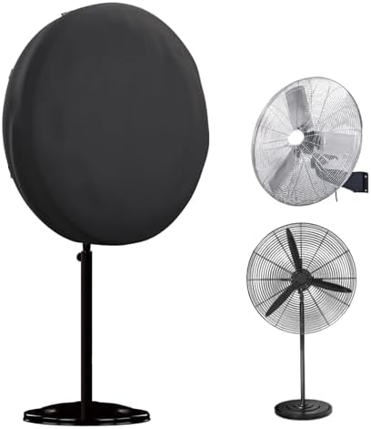 EVRBUL 30’’ Fan Cover, 420D Dustproof & Waterproof Fan Cover Compatible by EVRBUL
