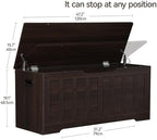 VANKILEY 43.3" Storage Chest Extra Large, Storage Bench.. - Image 2