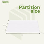 Patiowell Shelf of 26/50 Cu Ft Outdoor Storage Cabinet, 2 Shelves - Image 3