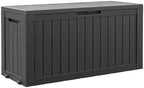 Outdoor Storage Box Waterproof, 82 Gallon Deck Box by WTFGO