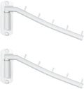 Alise Wall Mounted Drying Rack, Swivel Clothes Drying Hangers, 2 Pack by Alise
