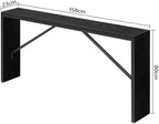MAHANCRIS Console Table, 62.2"Long Sofa Table Behind Couch - Image 3