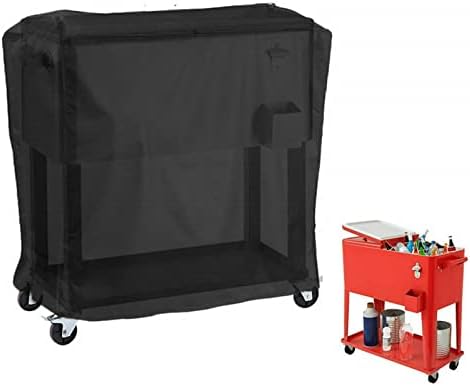 Cooler Cart Cover, Universal Waterproof 190T Polyester Fit by Unknown