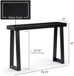 Plank+Beam Classic Console Table, 46 Inch - Image 2