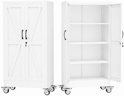 GAIOUS 61" Tall Metal Storage Cabinet by GAIOUS