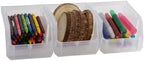 ReadySpace Extra-Small Stackable Plastic Storage Bins - Image 5