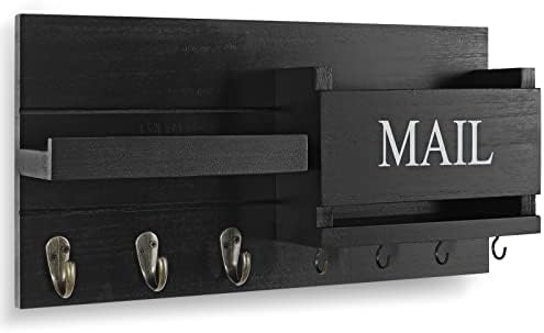 Lwenki Mail Organizer for Wall Mount – Key Holder - Image 2