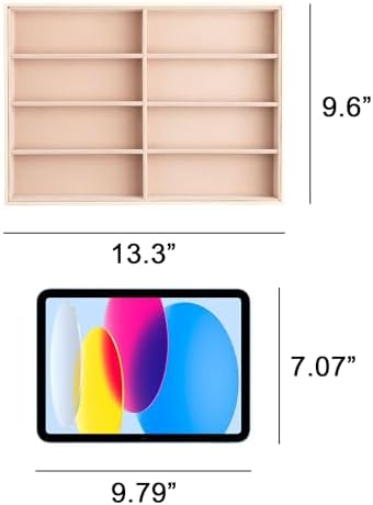 Frebeauty 8-Slot Sunglass Organizer Tray, Sunglass Holder - Image 4