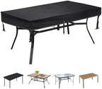 SUNICO Outdoor Table Covers Waterproof Rectangle 80x40x6in by Unknown
