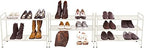 Simple Houseware 3-Tier Stackable Mesh Shoe Rack - Image 4