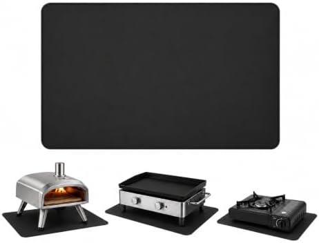 Heat Resistant Grill Mat for Countertop, 24 x 31 Inch Fireproof Waterproof BBQ by FIREWESS