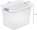Sterilite 18-Pack Latching Box, Under Bed Storage Bins - Image 2