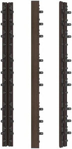 NewTechWood 1/6 ft. x 3 ft. Quick Deck Composite Deck Tile Stair Trim - Image 3