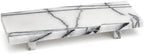 White Marble Pedestal Tray, 13.8-Inch Organizer by SIRIZEN-DIVING