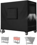 80 Quart Patio Cooler Cart Cover Waterproof by SIRUITON