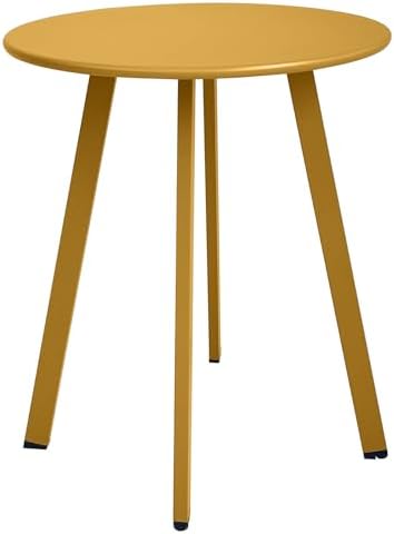 Meluvici Outdoor Side Table, Weather Resistant Patio Small Side Table Outdoor by Meluvici