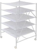 Honey-Can-Do 5-Tier Mesh Laundry Drying Rack - Image 3