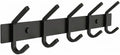 Coat Rack Wall Mount – 15 Inch Stainless Steel Hook Rail by SAYONEYES